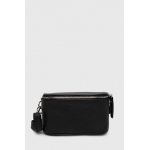 Answear Lab poseta de piele culoarea negru