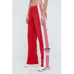 adidas Originals pantaloni de trening Adibreak Pant culoarea roșu, cu model IP0620