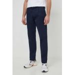 Aeronautica Militare pantaloni barbati, culoarea albastru marin, drept