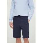 Aeronautica Militare pantaloni scurti din bumbac culoarea albastru marin