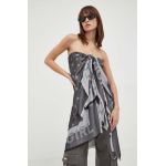 Blugirl Blumarine poncho culoarea negru, light PA4008.T0300
