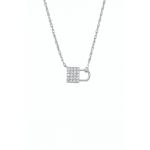 Fossil colier de argint