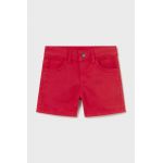 Mayoral pantaloni scurti bebe culoarea rosu