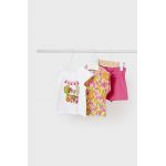 Mayoral set de bumbac pentru bebelusi culoarea roz