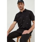Paul&Shark polo de bumbac culoarea negru, modelator