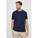 Paul&Shark tricou din bumbac barbati, culoarea albastru marin, cu imprimeu