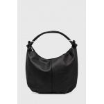 Answear Lab poseta de piele culoarea negru