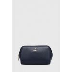 Furla punga cosmetice culoarea albastru marin