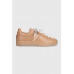 See by Chloé sneakers din piele Essie culoarea bej, SB39210A