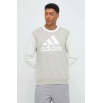adidas bluză bărbați, culoarea verde, cu imprimeu IR9984