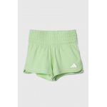 adidas pantaloni scurti copii culoarea verde, cu imprimeu