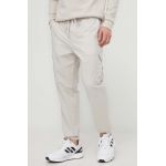 BOSS Green pantaloni de trening culoarea bej, uni 50508339