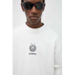 Iceberg bluza barbati, culoarea alb, cu imprimeu