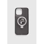 Karl Lagerfeld Husă pentru telefon iPhone 13 Pro Max 6.7" culoarea negru