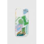 Lacoste Husă pentru telefon iPhone 15 Pro 6.1" culoarea verde