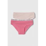 United Colors of Benetton chiloti copii 2-pack culoarea roz