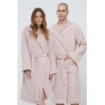 United Colors of Benetton halat de baie din bumbac culoarea roz
