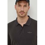 Aeronautica Militare longsleeve barbati, culoarea gri, cu imprimeu