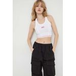 Diesel top femei, culoarea alb A10709.0HIAX