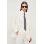 MAX&Co. sacou culoarea bej, un singur rând de nasturi, uni 2416040000000