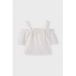 Mayoral bluza copii culoarea bej, neted