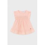 Mayoral bluza din bumbac pentru bebelusi culoarea roz, neted
