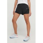 adidas Performance pantaloni scurți de antrenament Designed for Training culoarea negru, uni, high waist IM8178