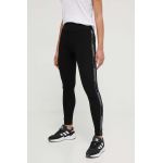 EA7 Emporio Armani colanti femei, culoarea negru, cu imprimeu
