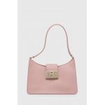 Furla poseta de piele 1927 culoarea roz