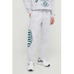 adidas Originals pantaloni de trening culoarea gri, cu imprimeu IS2900