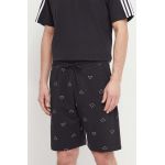 adidas pantaloni scurți bărbați, culoarea negru IV9360