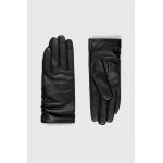 Answear Lab manusi de piele femei, culoarea negru