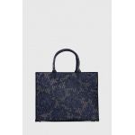 Furla poseta culoarea albastru marin