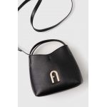 Furla poseta de piele culoarea negru