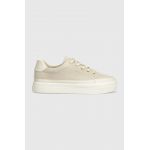 Gant sneakers din piele Avona culoarea bej, 28533447.G151