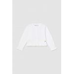 Mayoral cardigan bebe culoarea alb, light