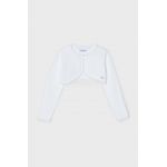 Mayoral cardigan copii culoarea alb, light