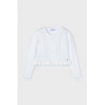 Mayoral cardigan copii culoarea alb, light