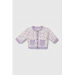 United Colors of Benetton cardigan bebe culoarea violet, light