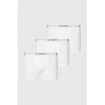AllSaints boxeri de bumbac UNDERGROUND 3-pack culoarea alb