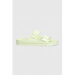 Birkenstock papuci Arizona EVA femei, culoarea verde, 1024691