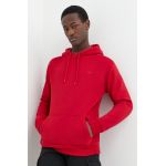 Hollister Co. bluza barbati, culoarea rosu, neted