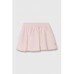 Pepe Jeans fusta din bumbac pentru copii NERY culoarea roz, mini, evazati