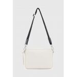 AllSaints poseta de piele LUCILE culoarea alb