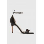 AllSaints sandale de piele Betty Sandal culoarea negru, WF568Z