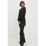 Answear Lab rochie culoarea negru, maxi, evazati