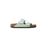 Birkenstock papuci Arizona femei, culoarea verde, cu platforma, 1026963