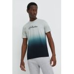 Hollister Co. tricou din bumbac barbati, culoarea verde, modelator