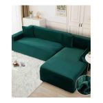 Husa/Huse Canapea Catifea Groasa Verde Engros