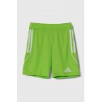 adidas Performance pantaloni scurti copii TIRO 23 SHO Y culoarea verde, talie reglabila